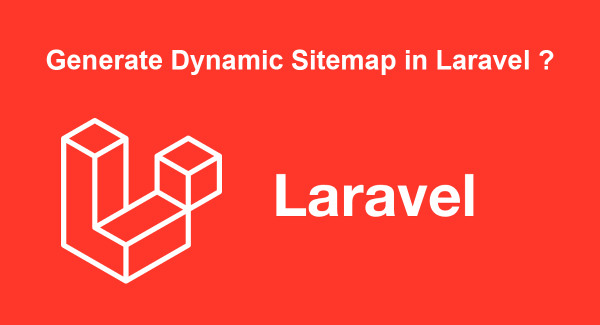 Affiche pour le tutoriel laravel pour générer un sitemap dynamique