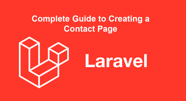 Affiche pour le tutoriel sur Laravel : Guide complet pour créer une page de contact